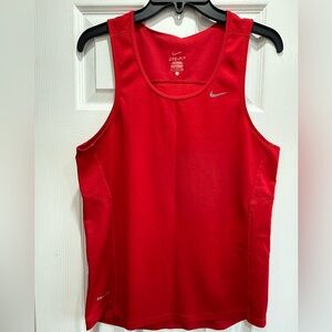 Nike Red Dri-FIT Tank Top size small